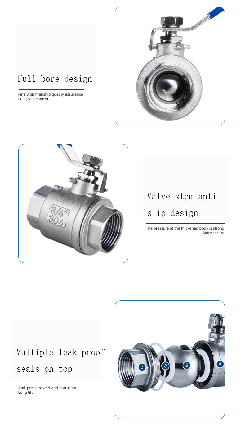 Stainless steel ball vavle Stainless steel ball vavle